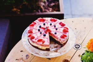 strawberry cheesecake cookies?